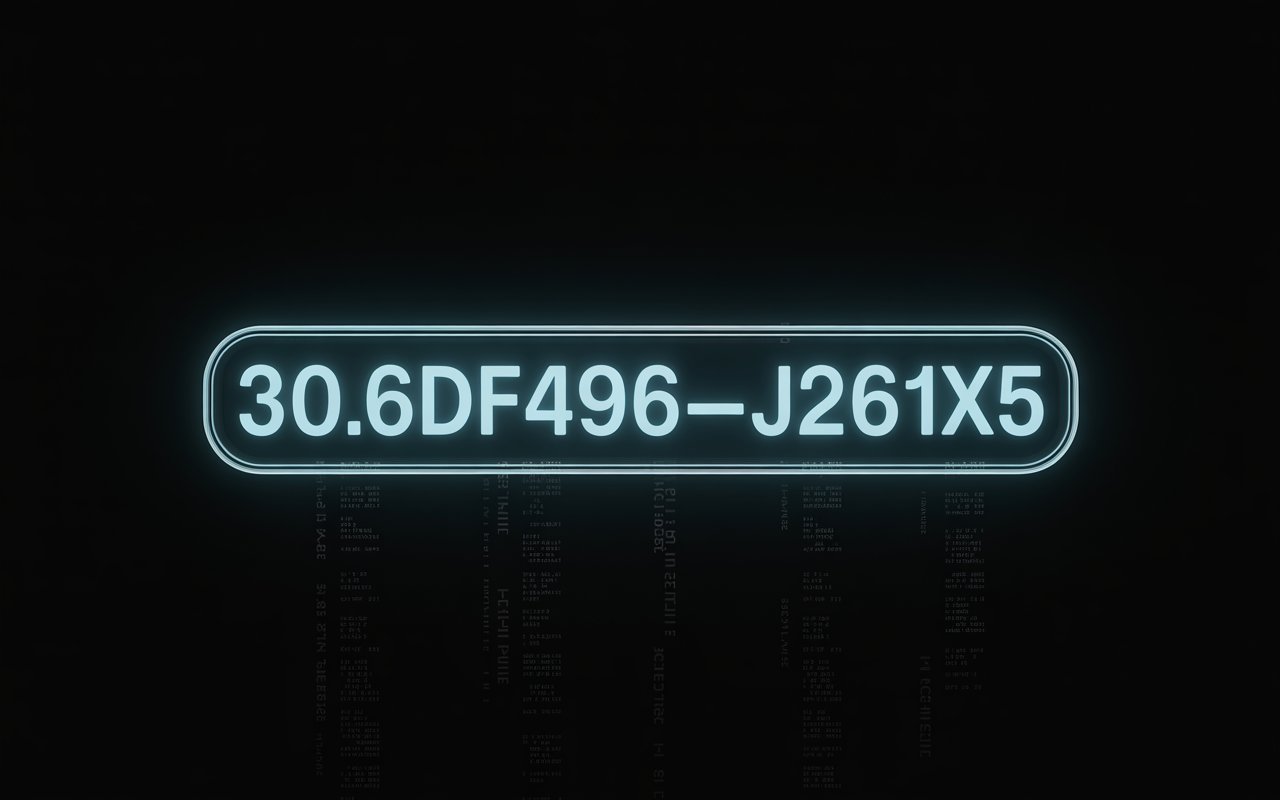what is 30.6df496–j261x5
